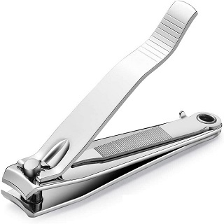 Elegant Touch Large Toe Nail Clippers Cutters Trimmer Nipper Finger Effortless